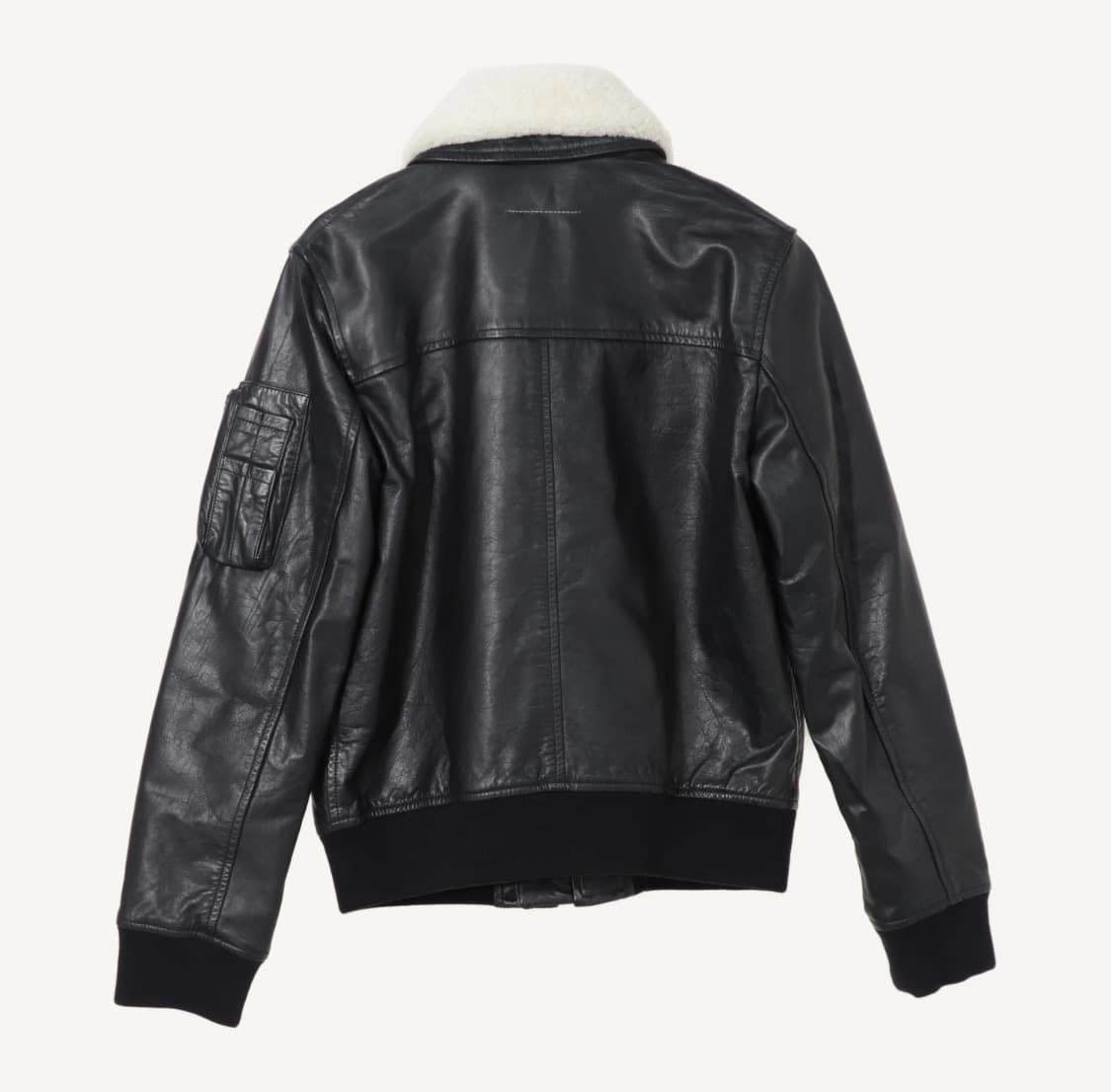 메종마르지엘라 mm6 송아지가죽 무스탕 상품이미지2