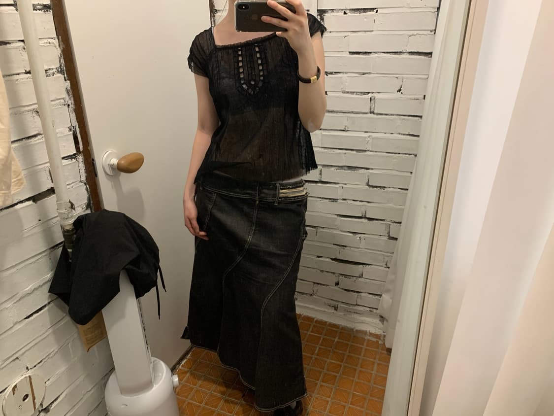 Hiroko bis see-through blouse 상품이미지5