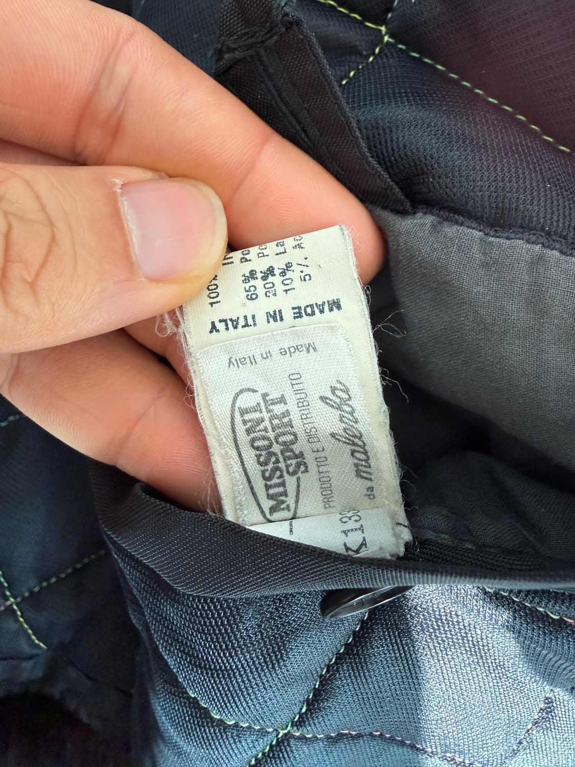 올드 미쏘니 스포츠(MISSONI SPORT) 야상 카코트(ITALY,  상품이미지10