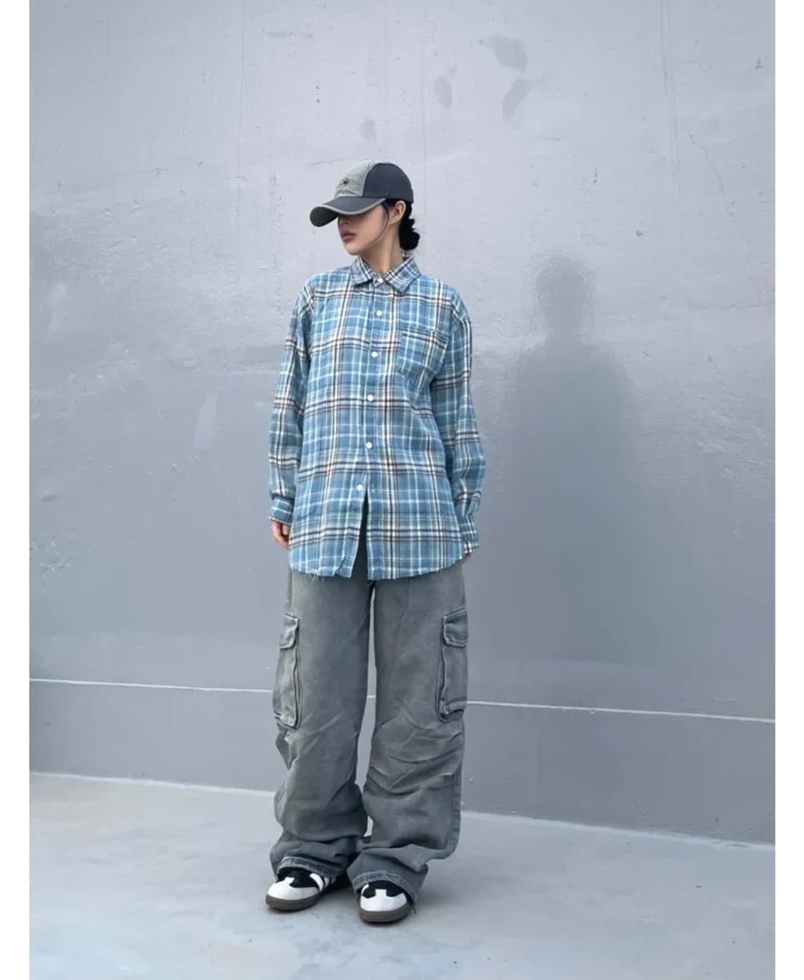 디멘션  damage check 셔츠 상품이미지2