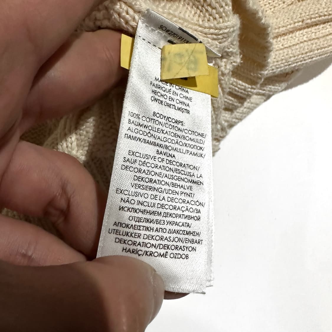 폴로 신형 꽈배기 니트 상품이미지4