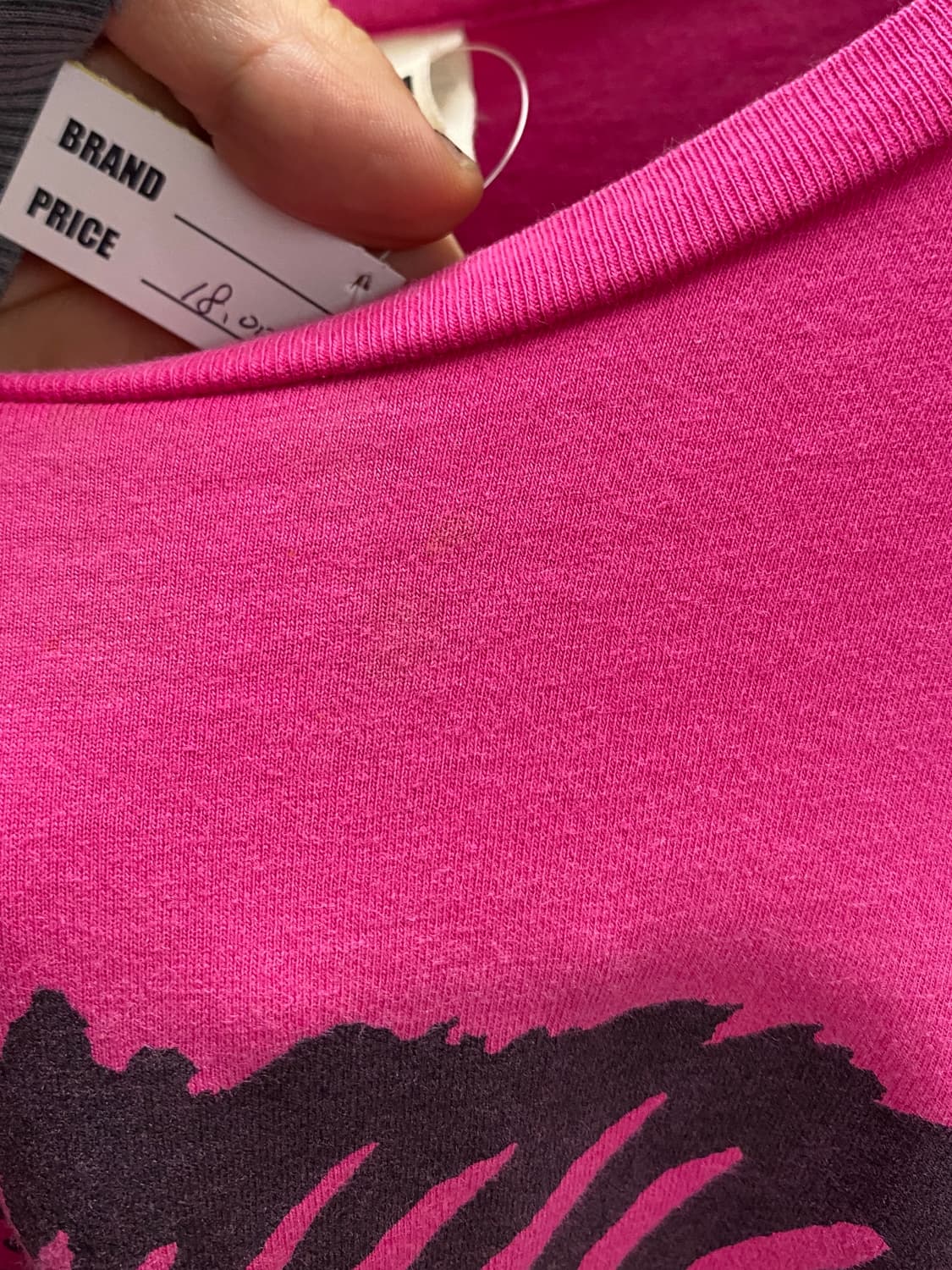 빈티지 지브라 티셔츠 상품이미지4