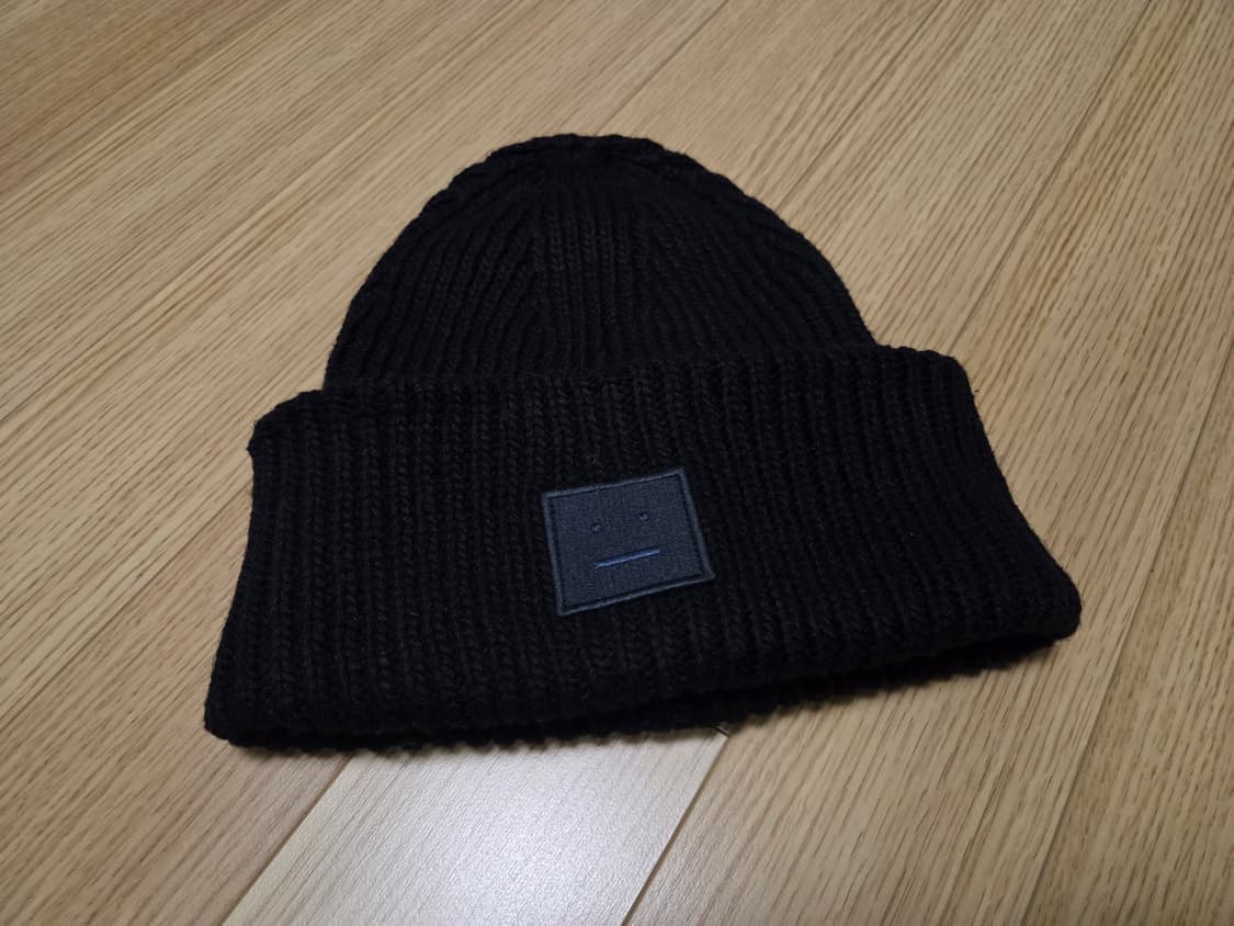 아크네 스튜디오 신상 울 비니 블랙 상품이미지2