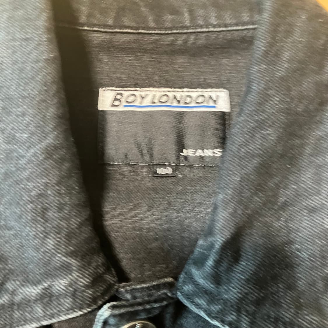 BOY LONDON 보이런던 90s 흑청 데님 셋업 (105) 상품이미지4