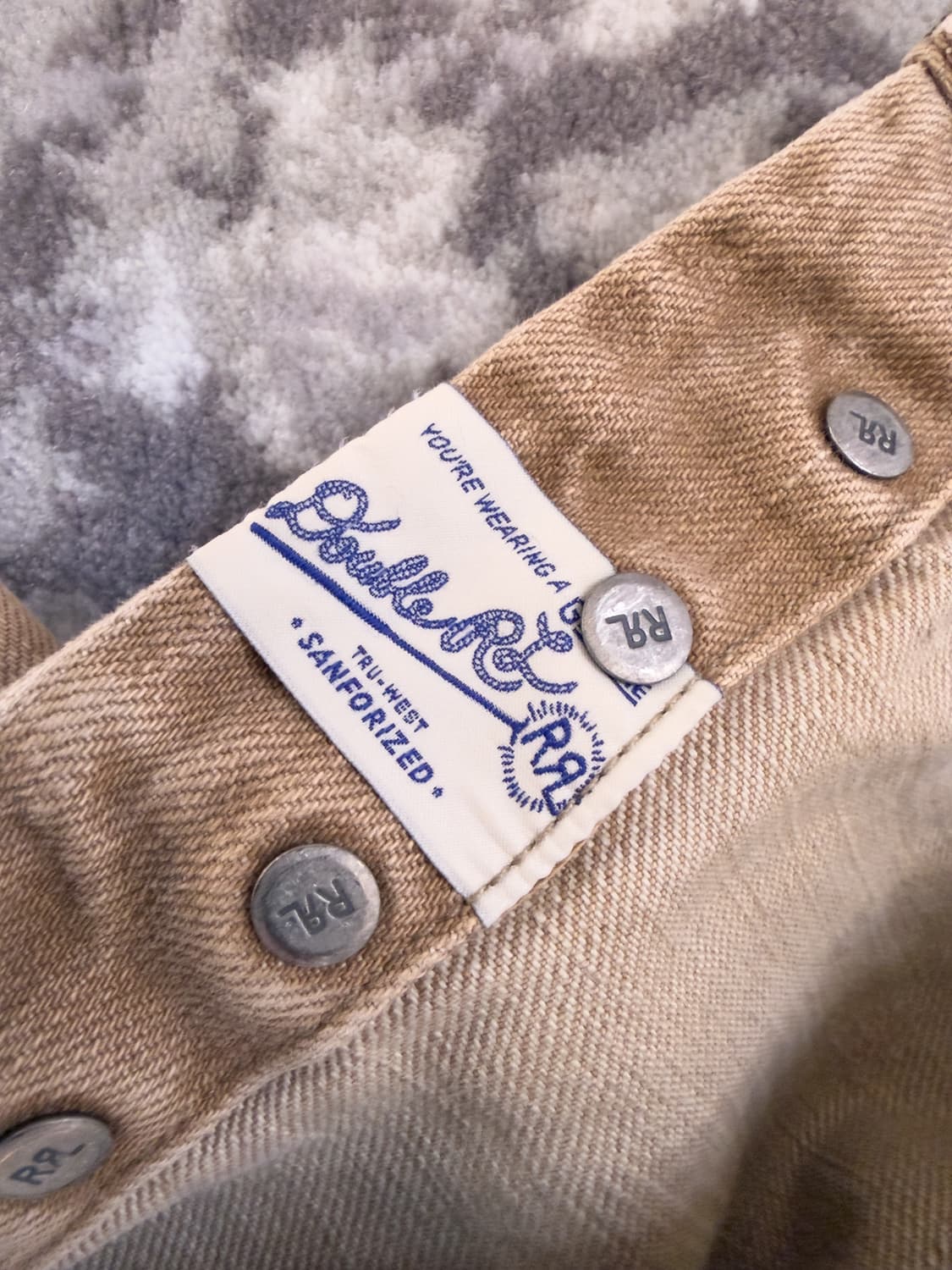 더블알엘(RRL) 하이슬림핏 31/30 사이즈 컬러 데님 판매합니다. 상품이미지7