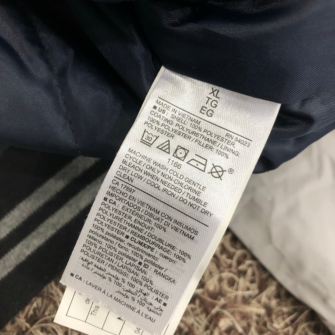 올드네이비 그레이 봄버 항공 자켓 상품이미지5