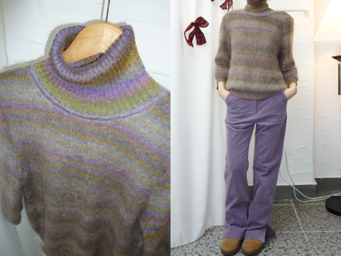 misty stripe knit 상품이미지1