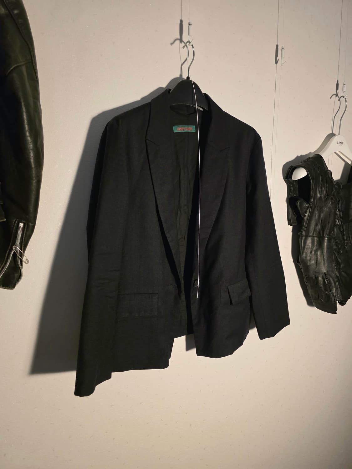 Casey casey crop 1button jakcet 상품이미지2