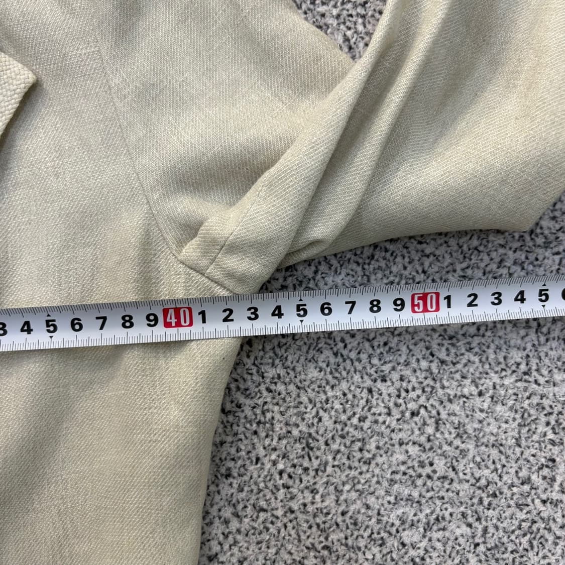 82 잇미샤 린넨 자켓 0407J 상품이미지7