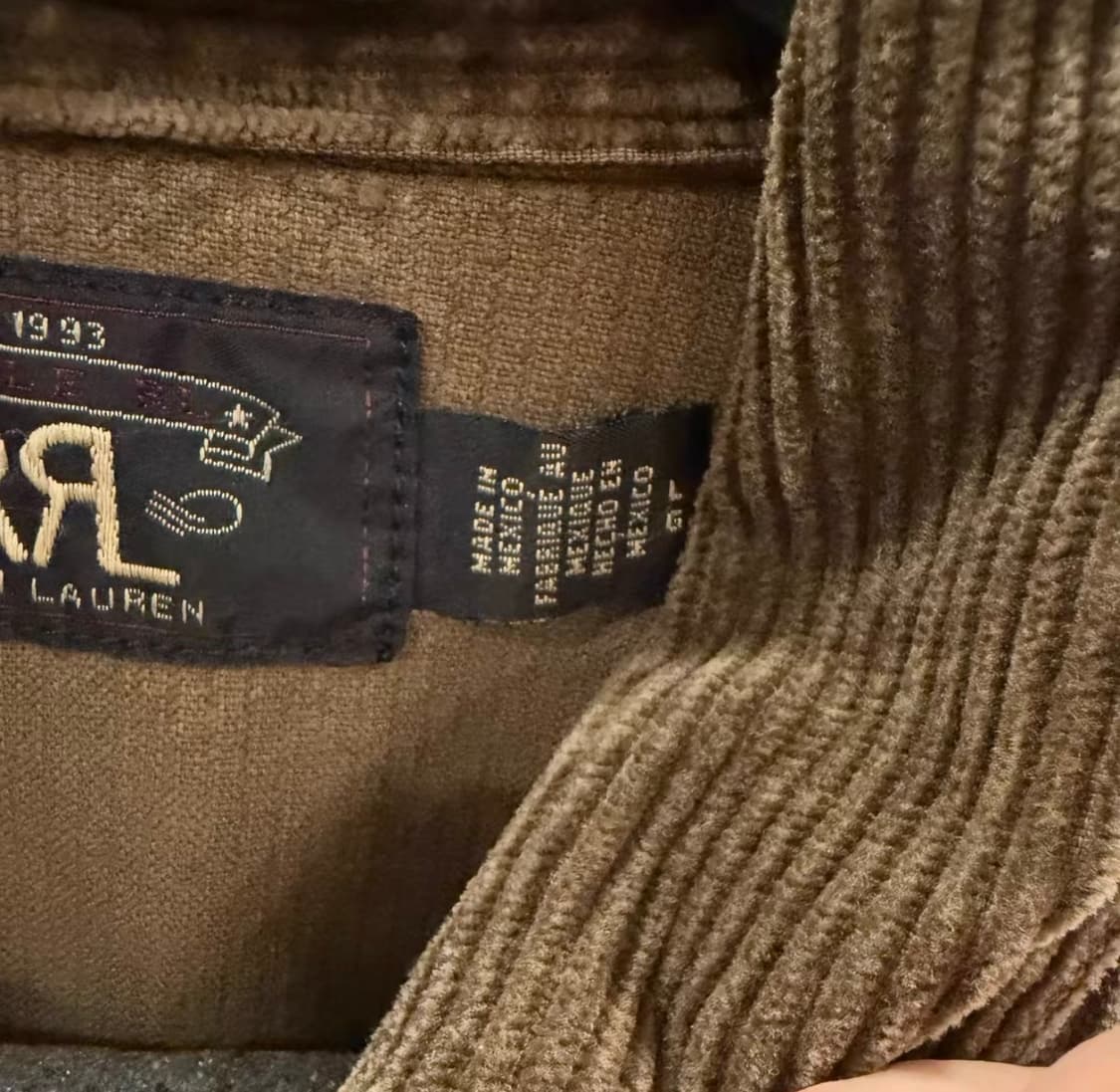 rrl 리페어 오버셔츠 L 상품이미지3