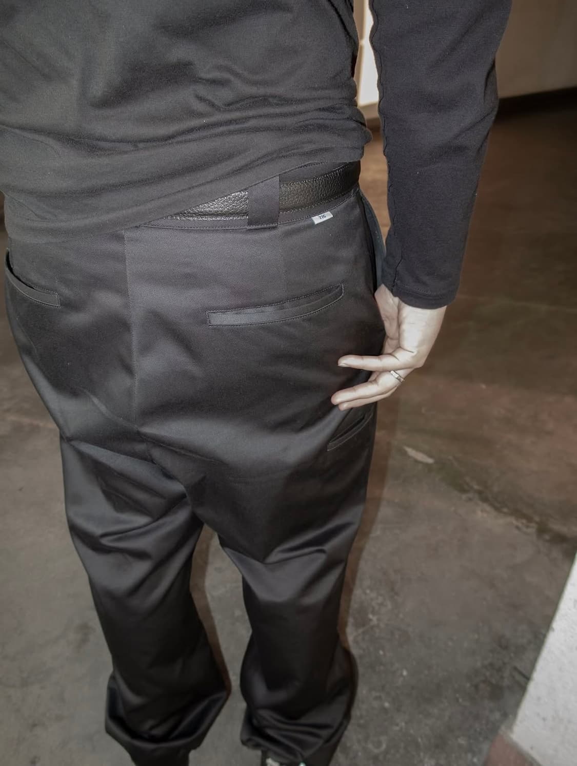 [m] 77c fort pants black 상품이미지1