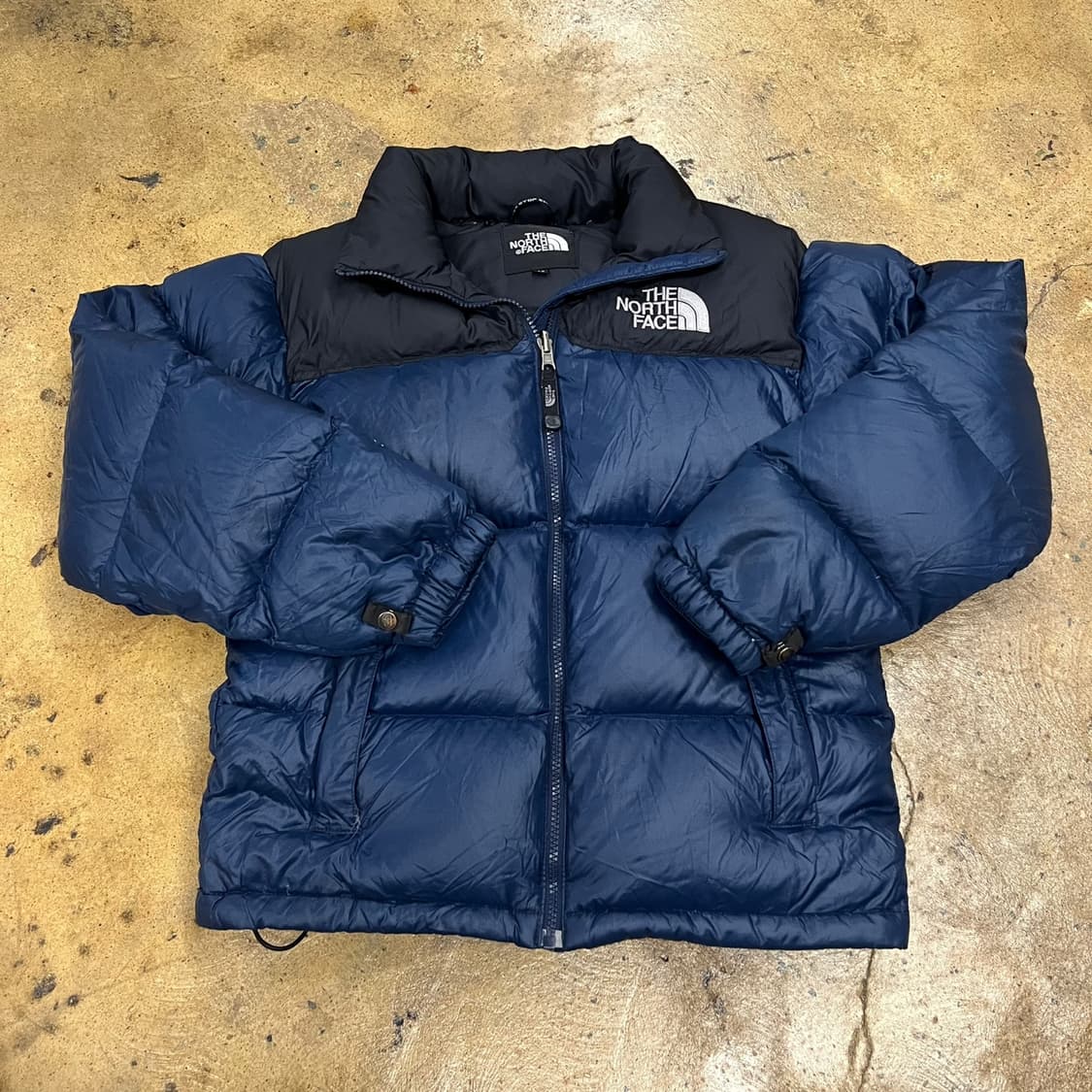 노스페이스 네이비 눕시 숏패딩 85 상품이미지2