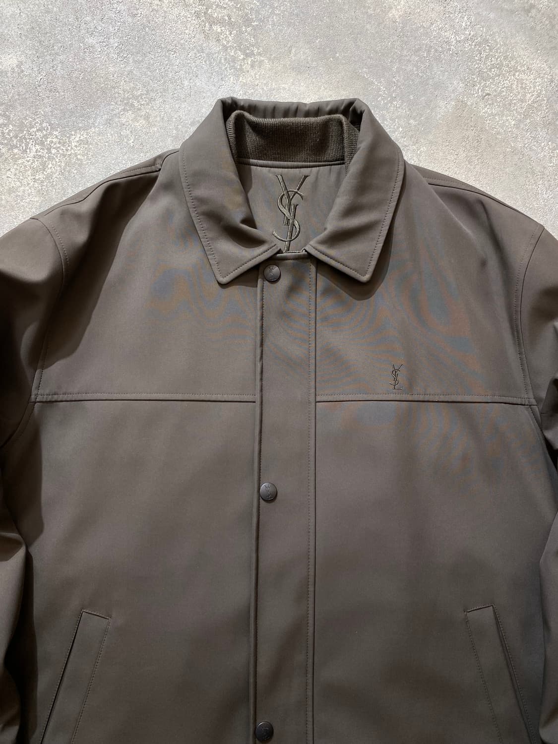 [100] 90s YSL 입생로랑 2in1 폴리쉘 집업 자켓 상품이미지2