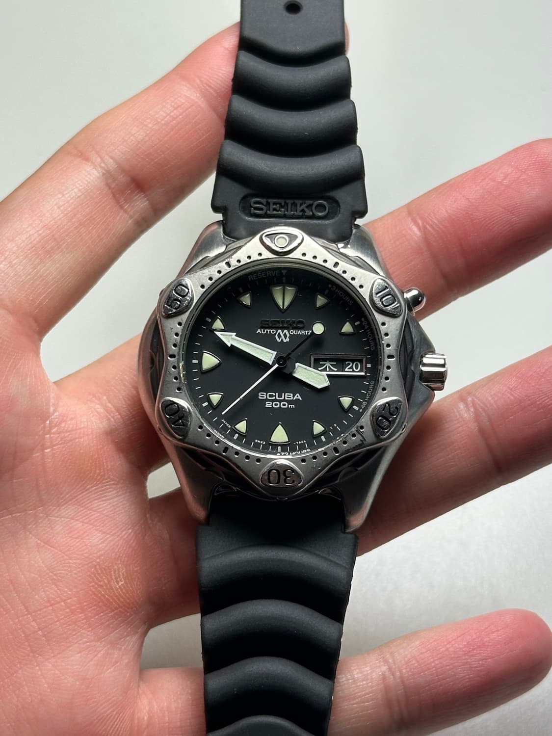 SEIKO auto quartz scuba 상품이미지9