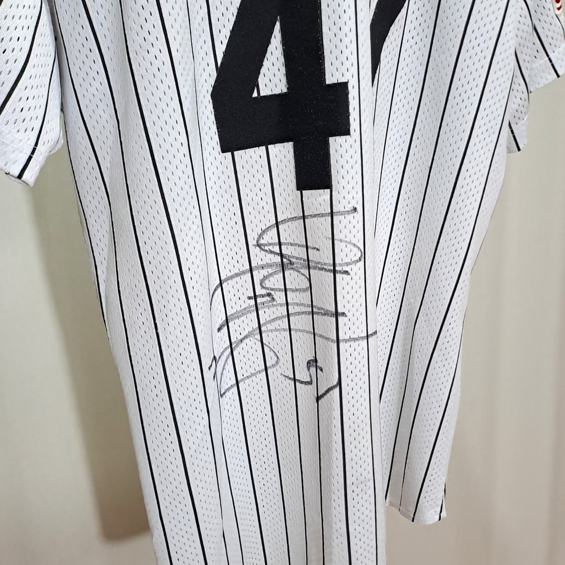 (택포) 엘지트윈스 2008 봉준근 47번 사인유니폼 B370 상품이미지4