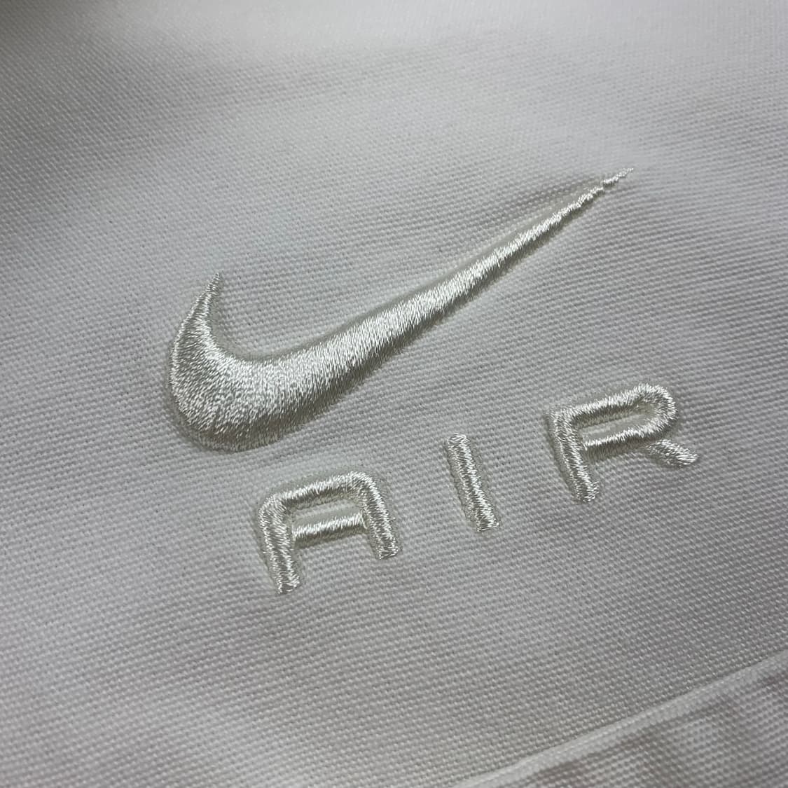 나이키 에어 스우시 코튼 오버 하프셔츠 화이트 상품이미지2