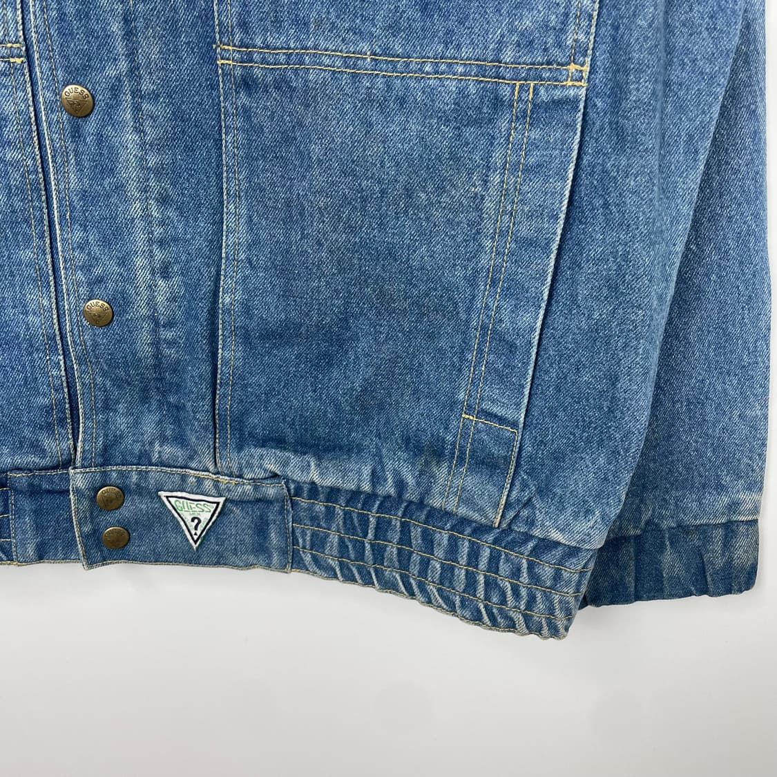 80s 게스 데님 청자켓 상품이미지6