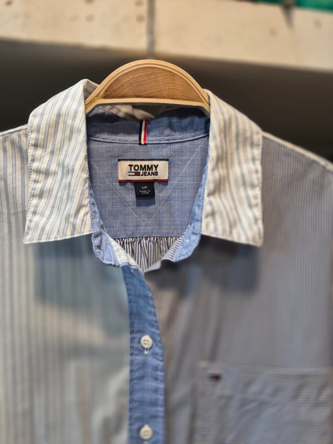 타미힐피거 스트라이프 셔츠 원피스 상품이미지3