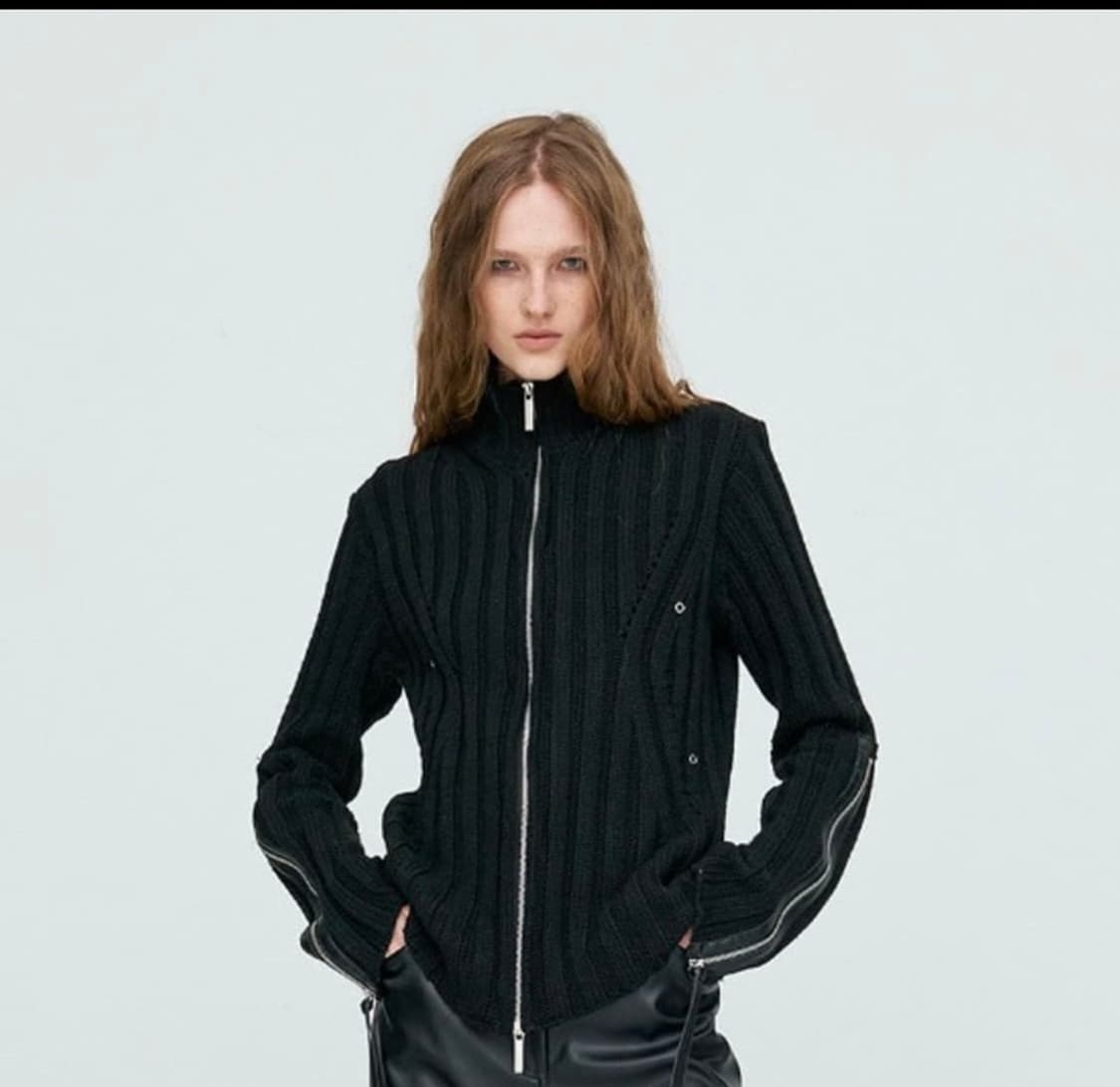 나체 sure soft knit zip up 상품이미지2