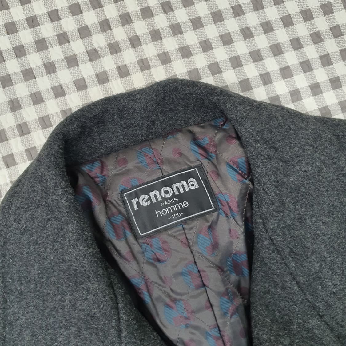 레노마 퀼팅 하프 코트 남자95 상품이미지2