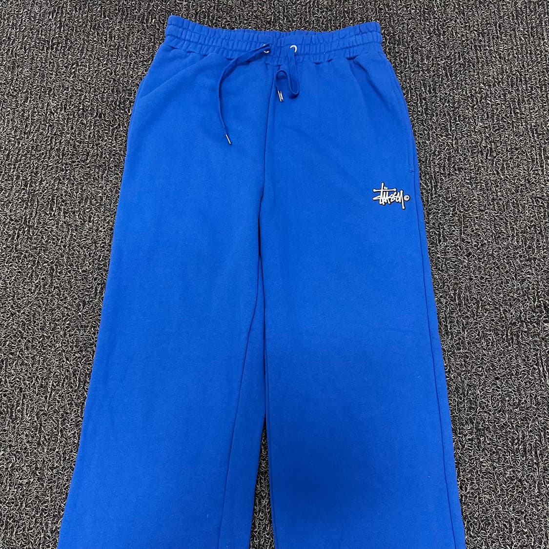 Stussy 스투시 공용 와이드 트레이닝복 운동복 팬츠 바지 블루 상품이미지2