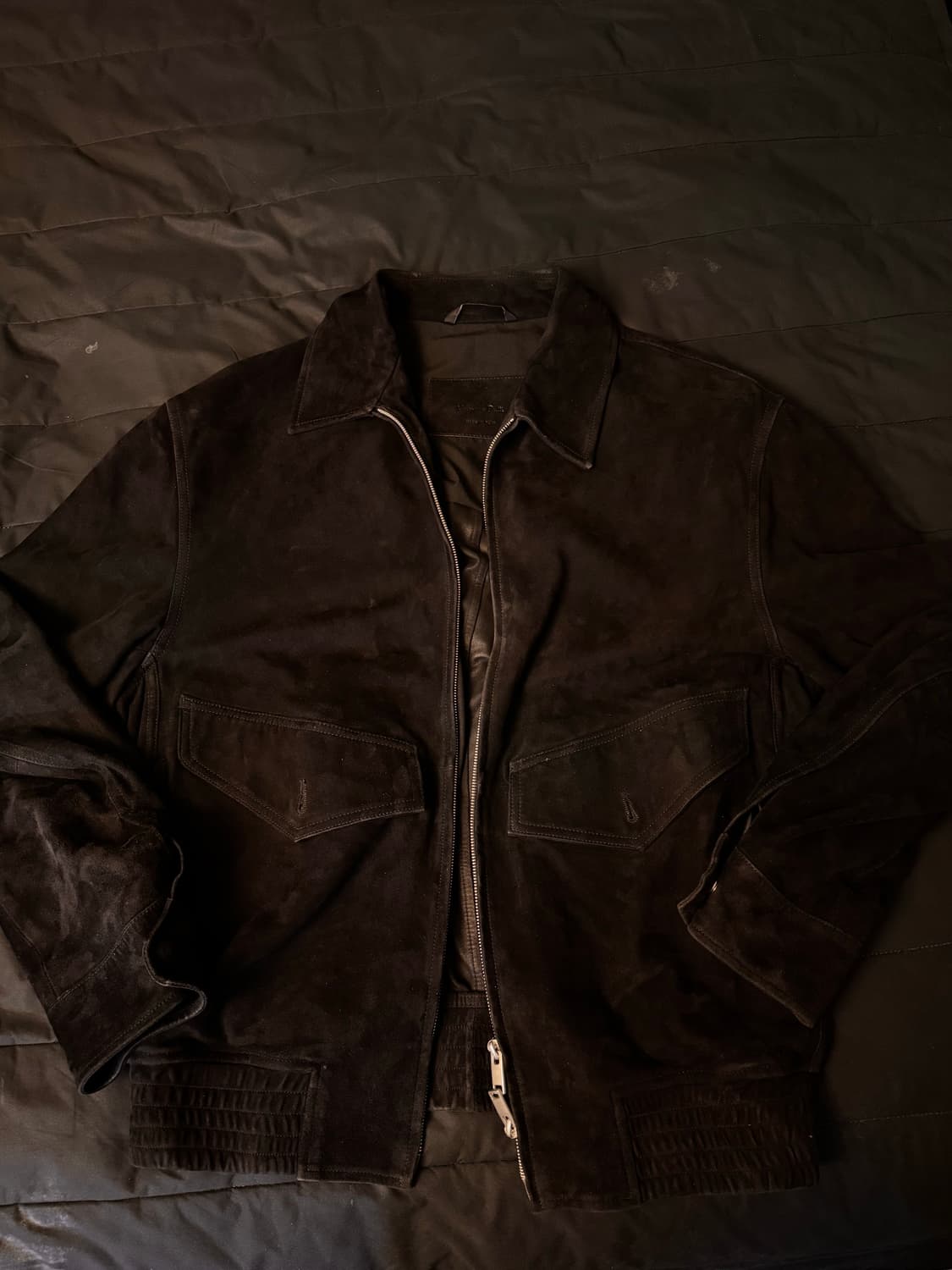 마시모두띠 고트스킨 스웨이드 A2자켓  상품이미지1