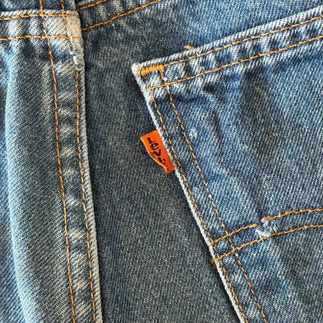 90s 리바이스 517 오렌지택 데님팬츠 상품이미지7