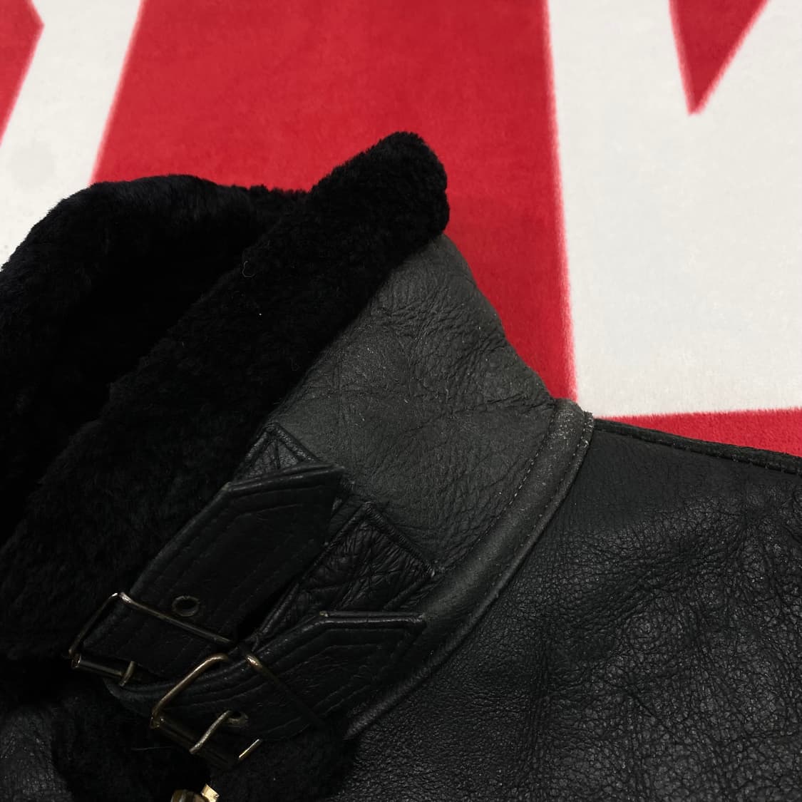 빈티지 가죽 B-3무스탕 M 상품이미지4