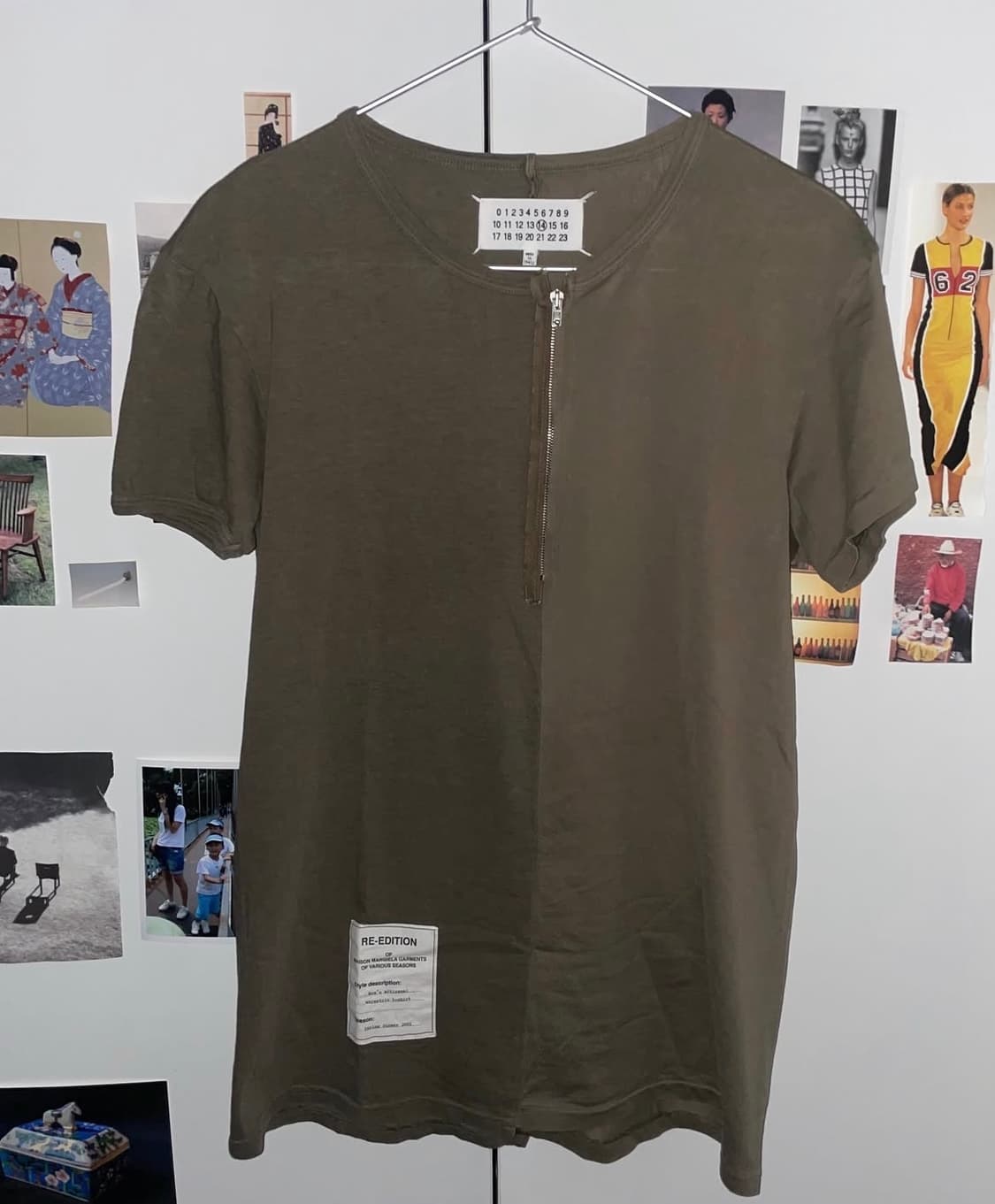마르지엘라 2001s/s 아티저널 티셔츠 상품이미지7