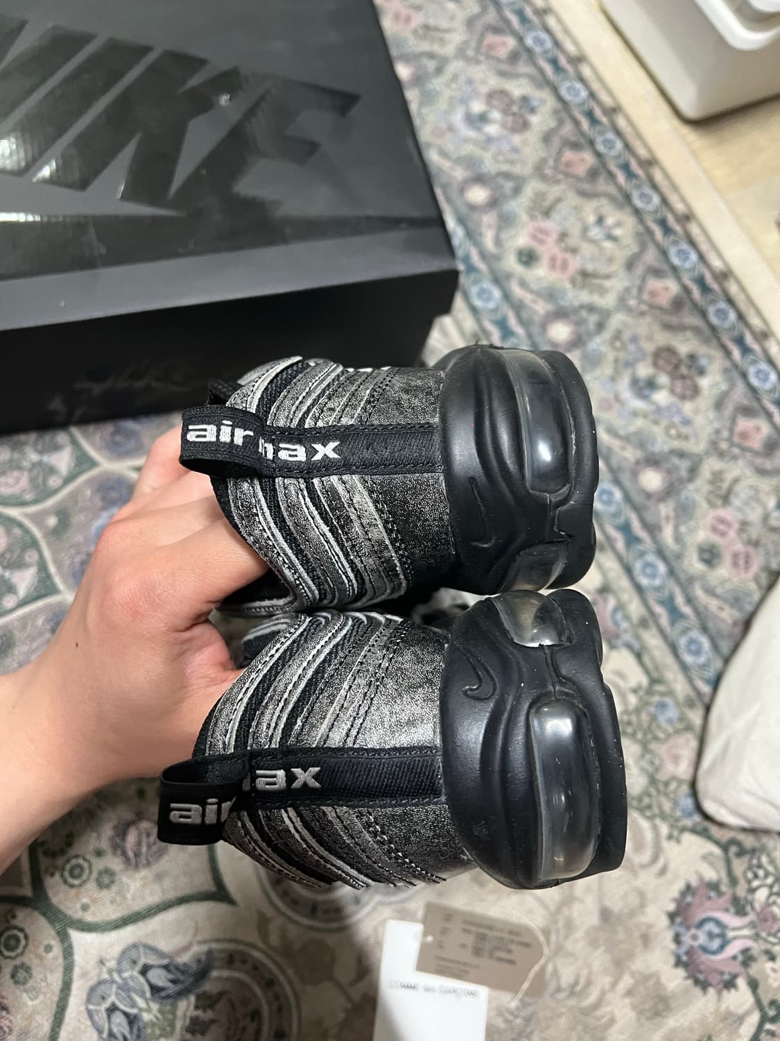나이키 꼼데가르송 에어맥스 97 280 팝니다 상품이미지5