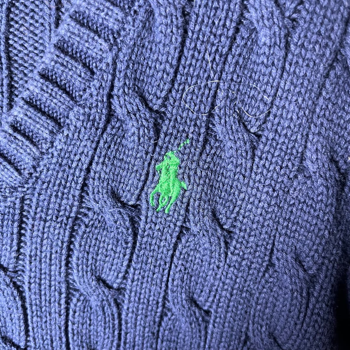 [Polo] 폴로랄프로렌 브이넥 꽈배기니트 상품이미지4