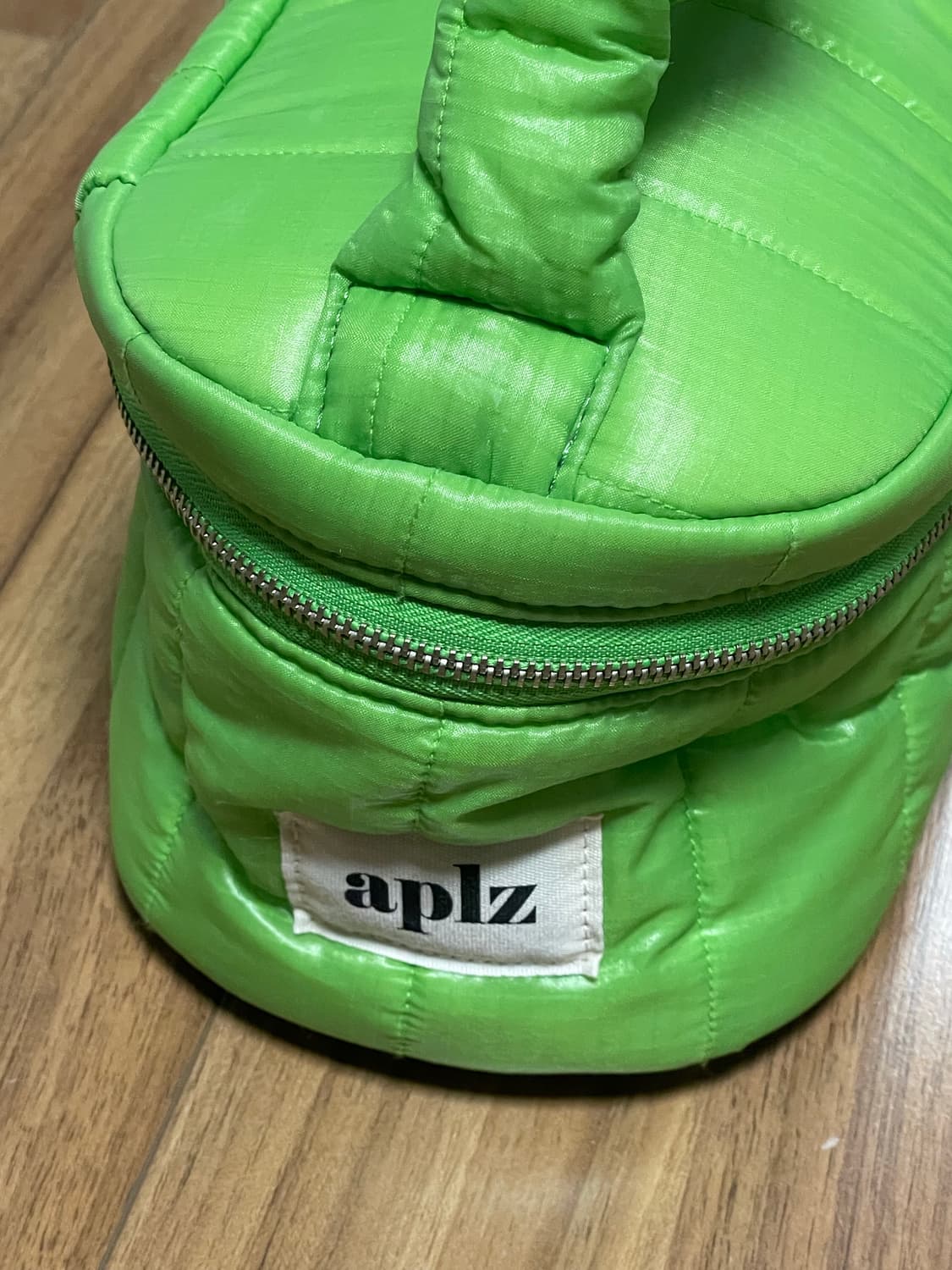 plzproject 플리즈프로젝트 미니 런치 퀄팅백(그린) 상품이미지2