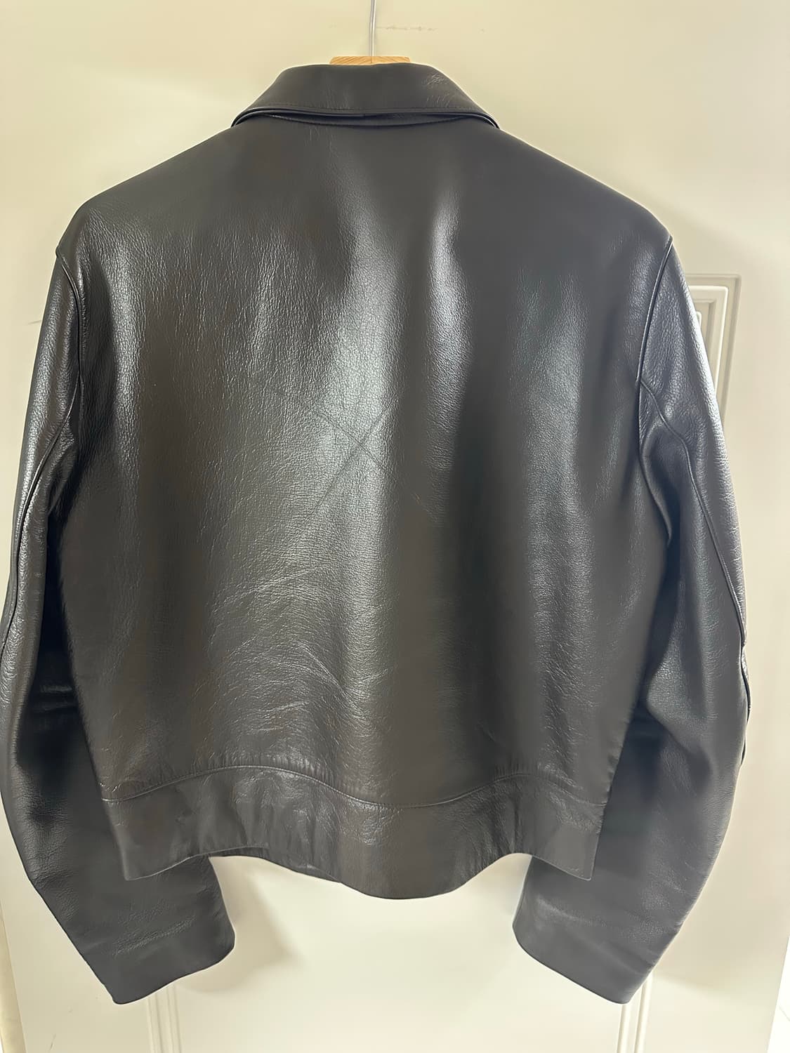 [1] 머듈 레더 브라운 appendix leather jacket 상품이미지4