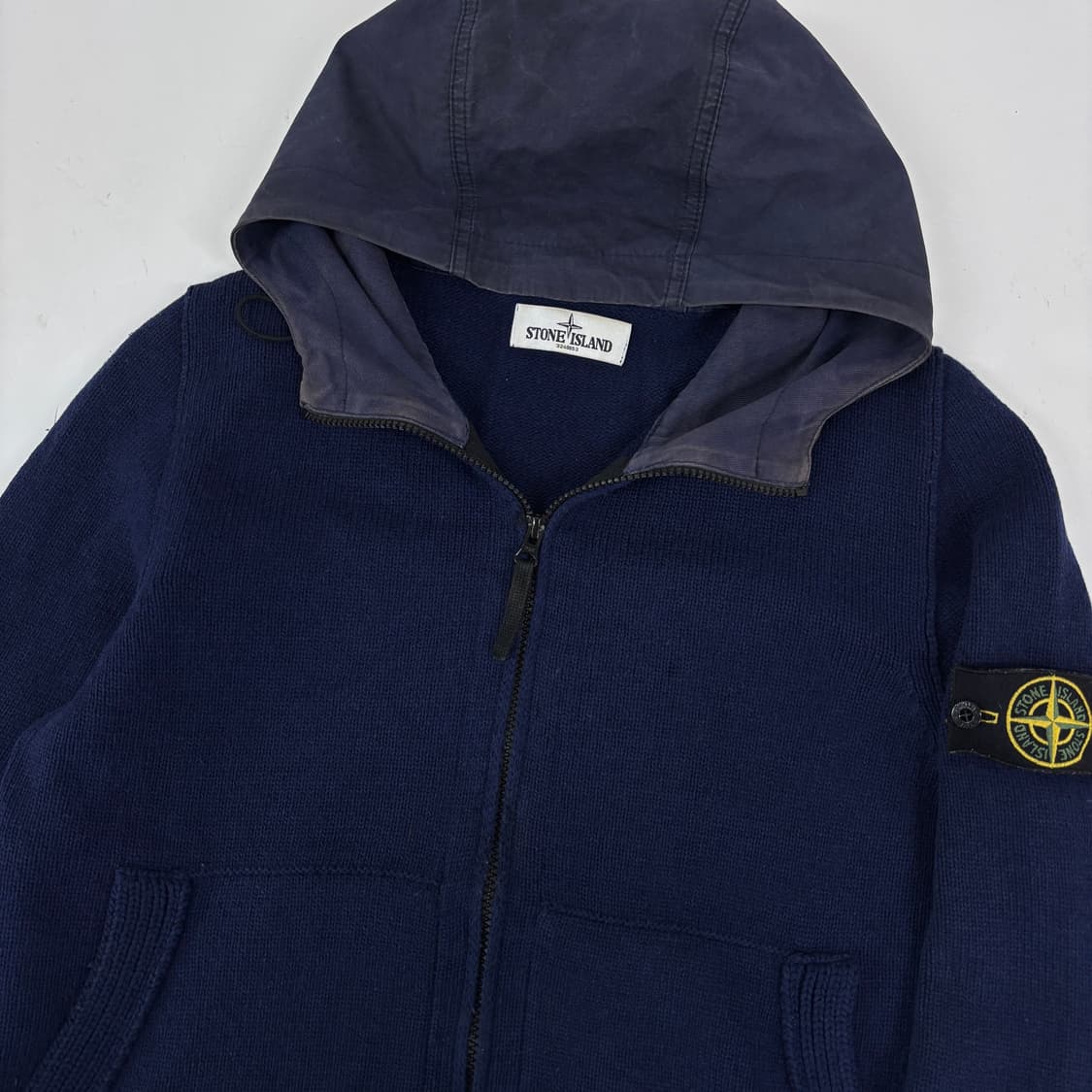 스톤아일랜드 니트 후드집업 상품이미지5