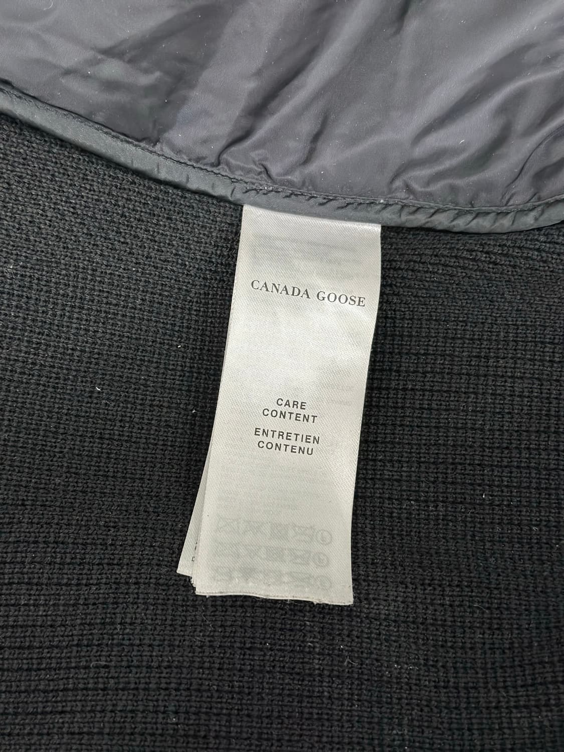 캐나다구스 하이브릿지 니트패딩 L 상품이미지6