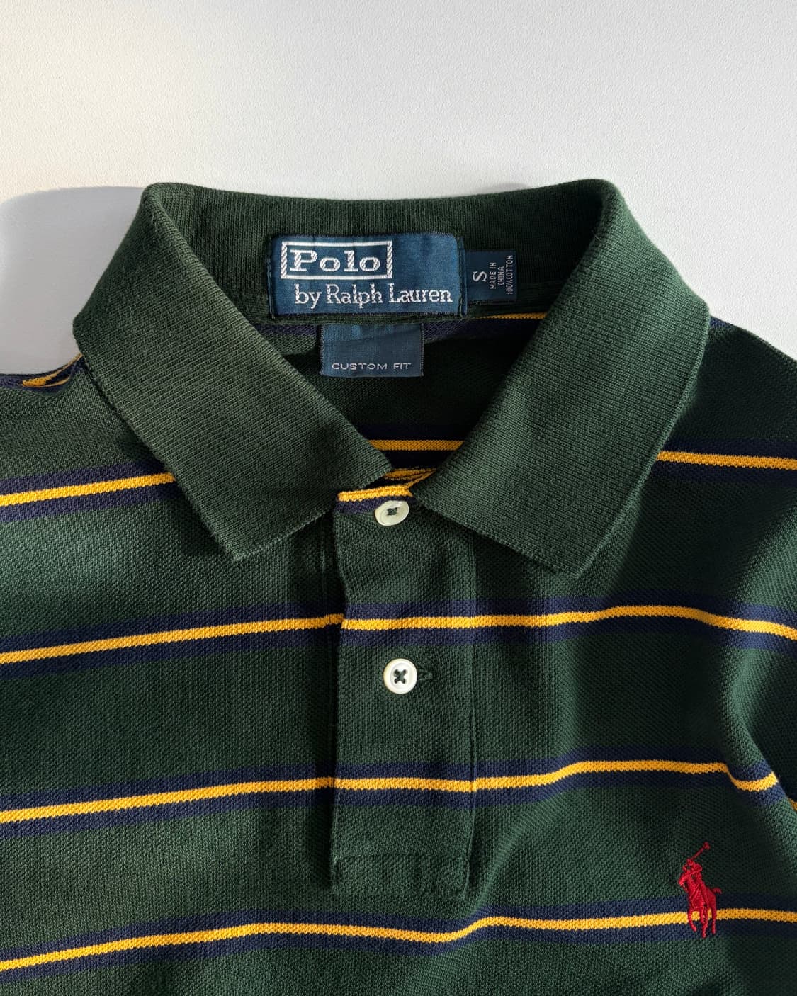 [S]폴로 랄프로렌 스트라이프 카라 티셔츠 상품이미지6