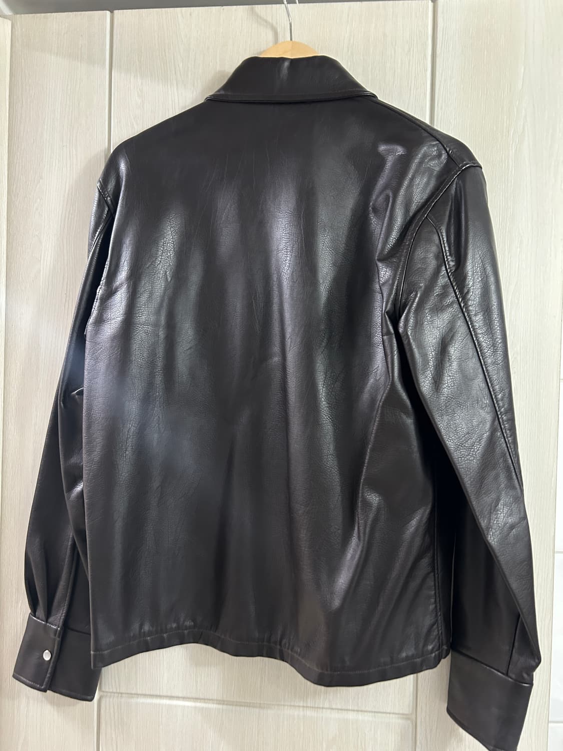 세퍼 맛시 비건레더 자켓 M사이즈 상품이미지3