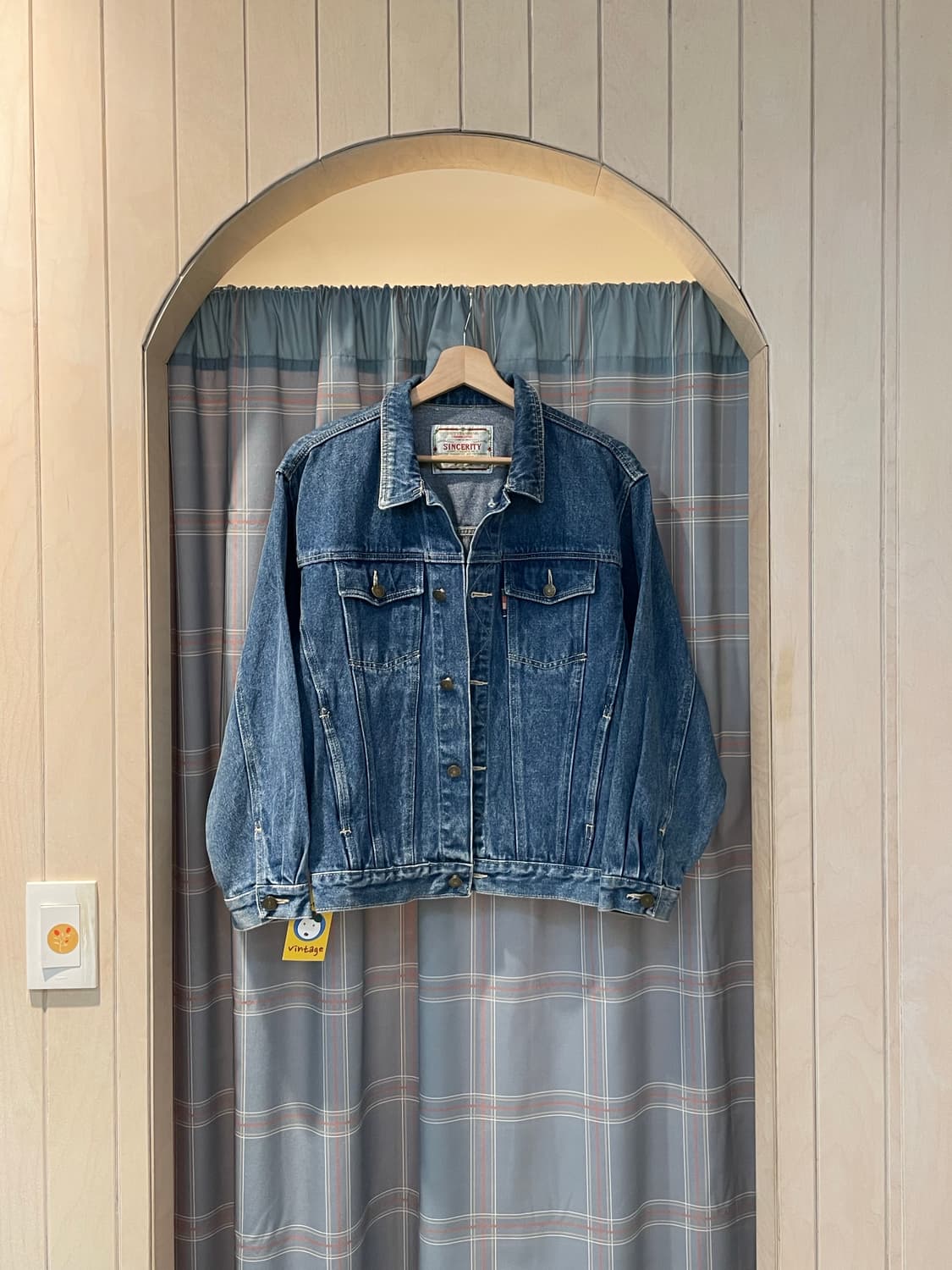 EL JOHN 엘존 빈티지 청자켓 상품이미지1