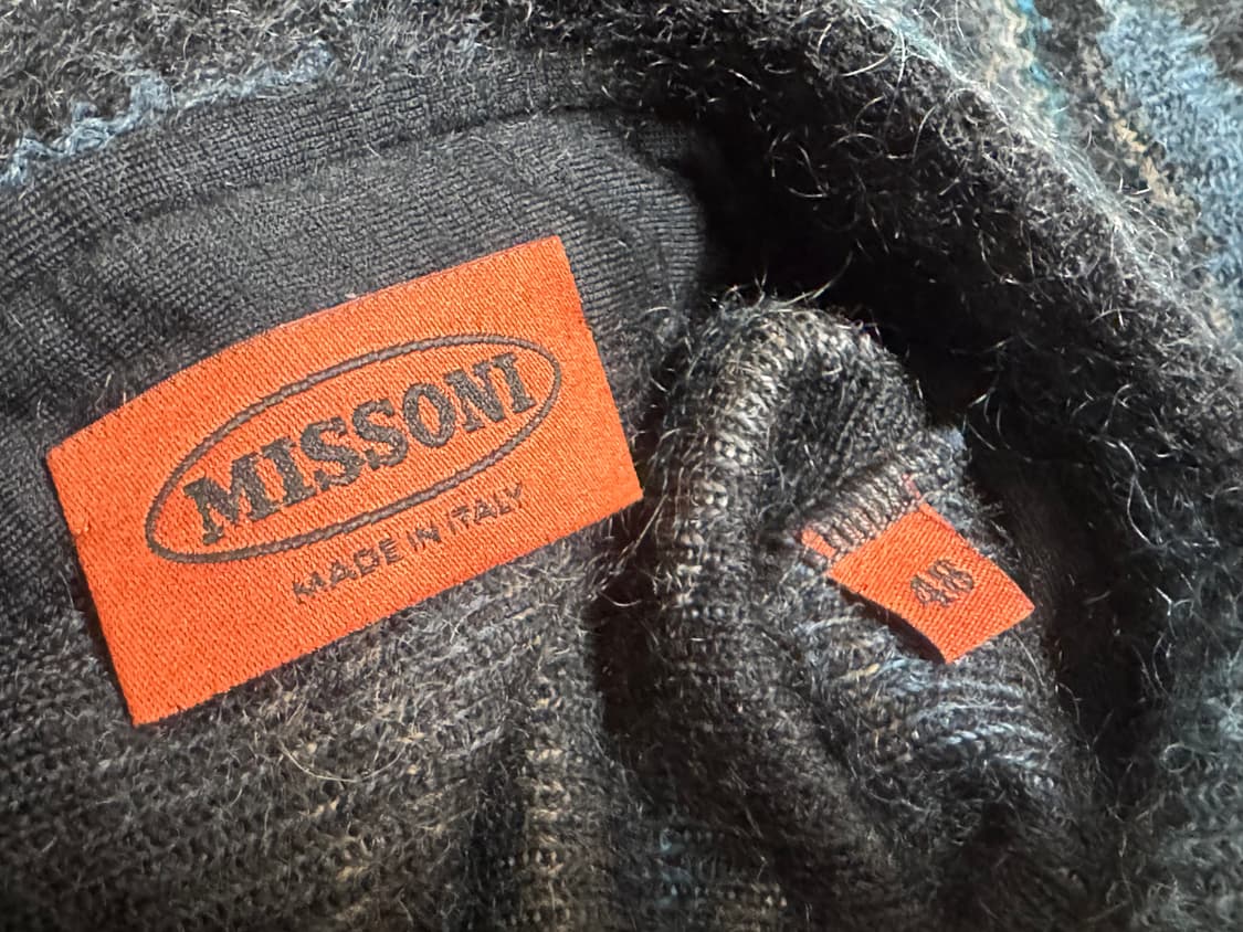 Missoni 미쏘니 스트라이프 모헤어 울 니트 셔츠 48 상품이미지4