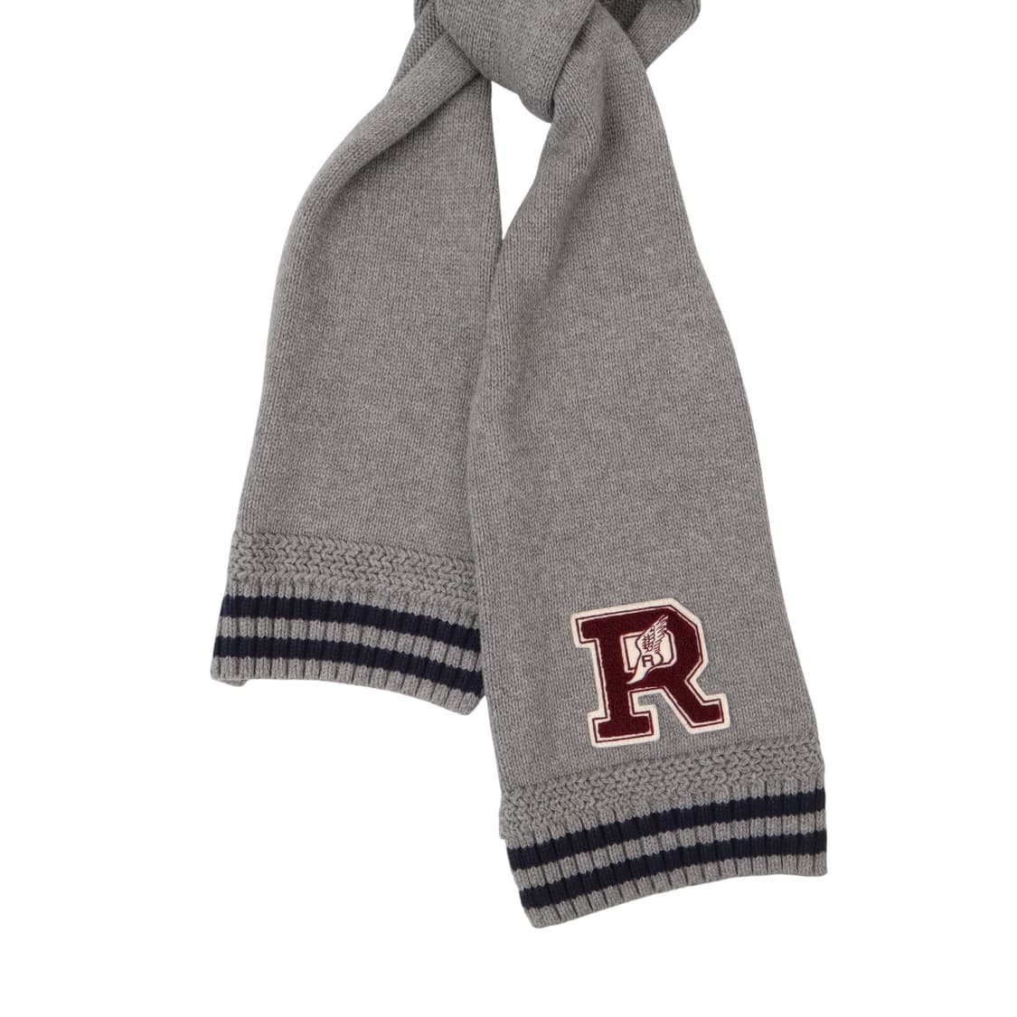 폴로 랄프로렌 레터 윙 P 그레이 머플러 상품이미지3