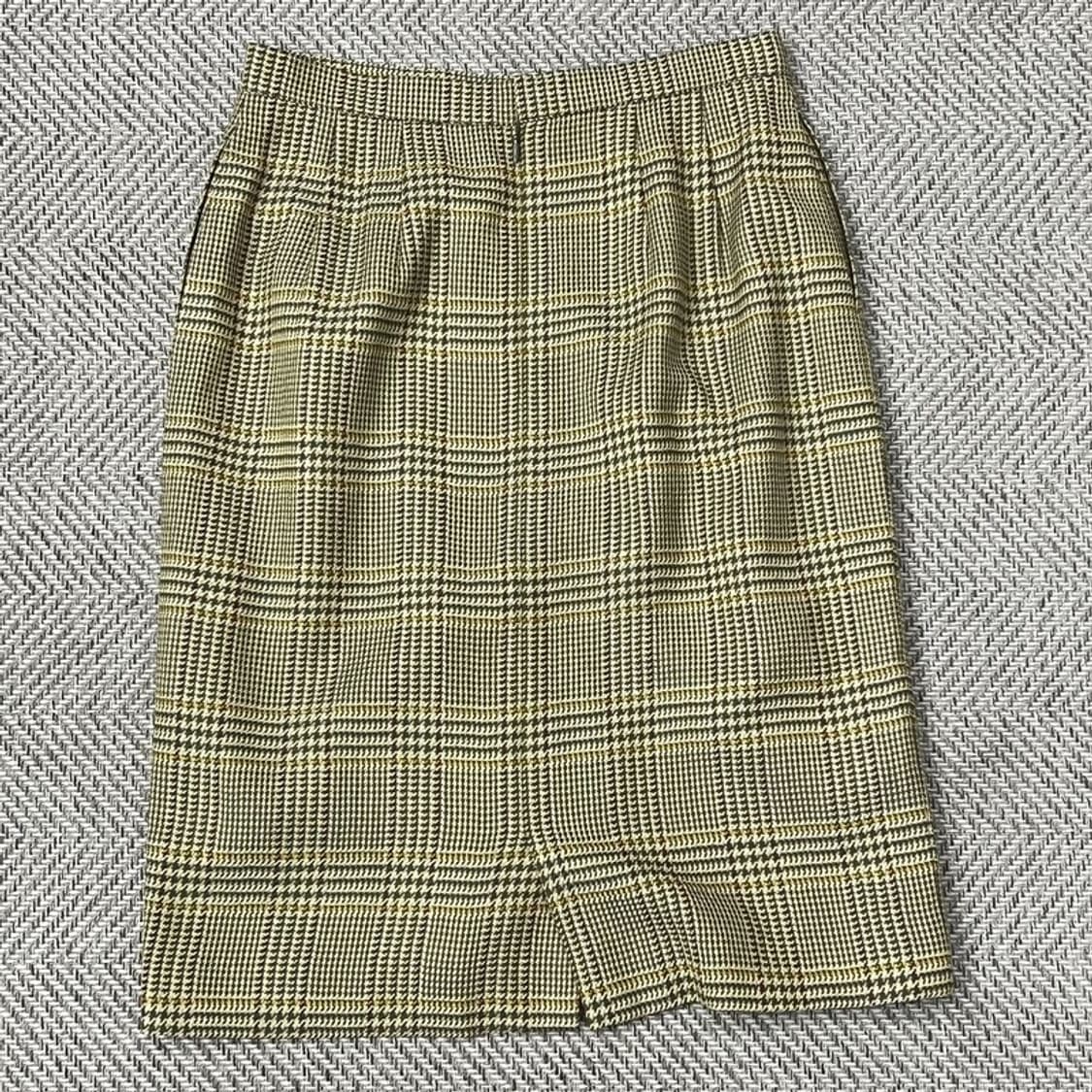 버버리 체크 스커트v0673 상품이미지2