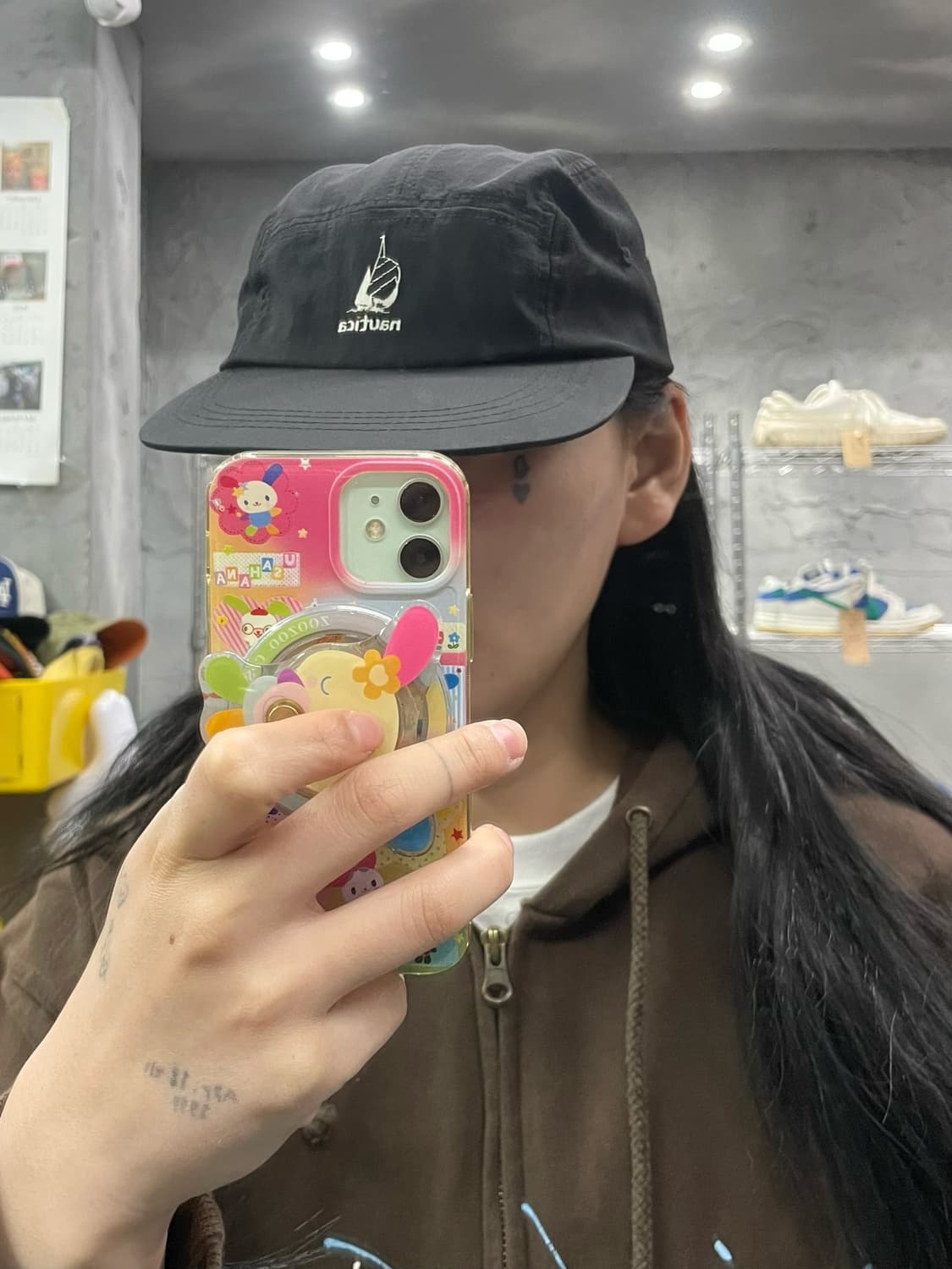 노티카 X 하세가와 아키오 나일론 캠프캡 상품이미지8