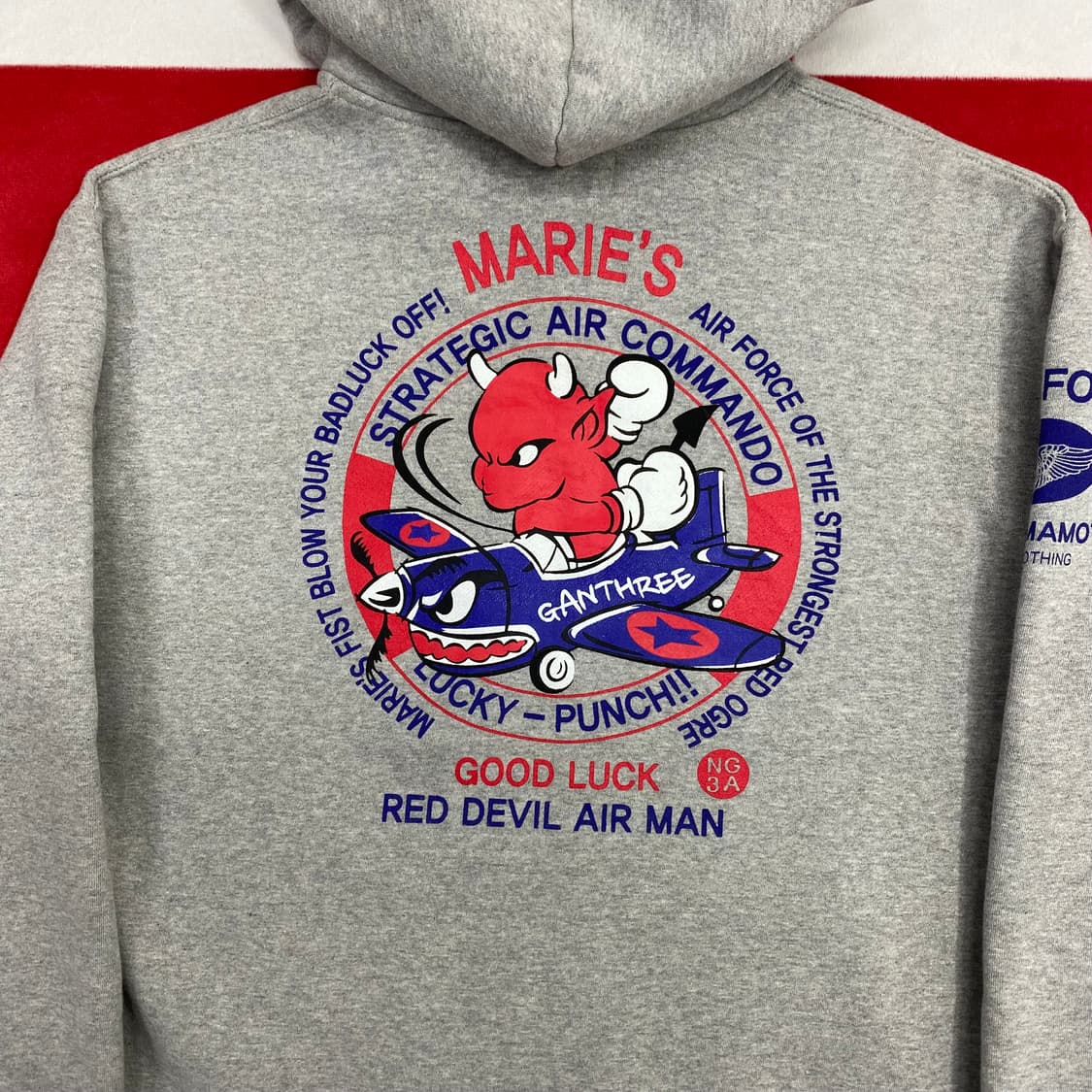 간쓰리 테드맨 후드티 L 상품이미지4