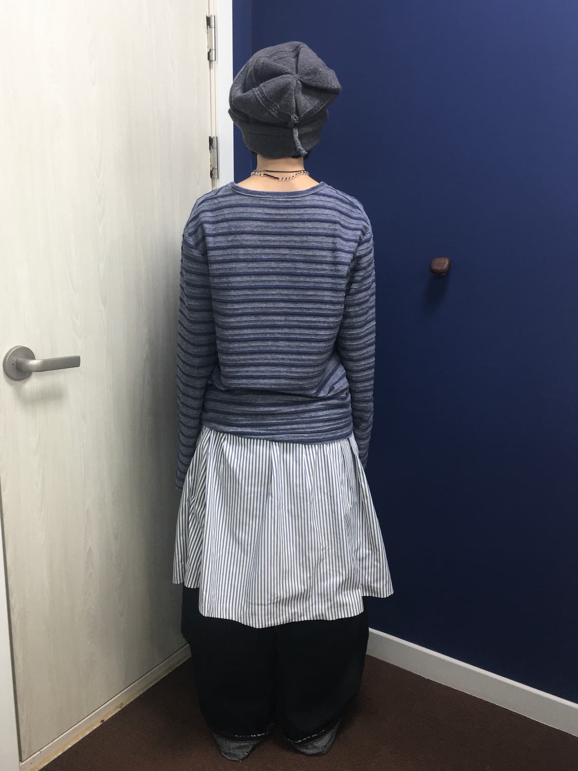 United arrows stripe skirt 상품이미지2