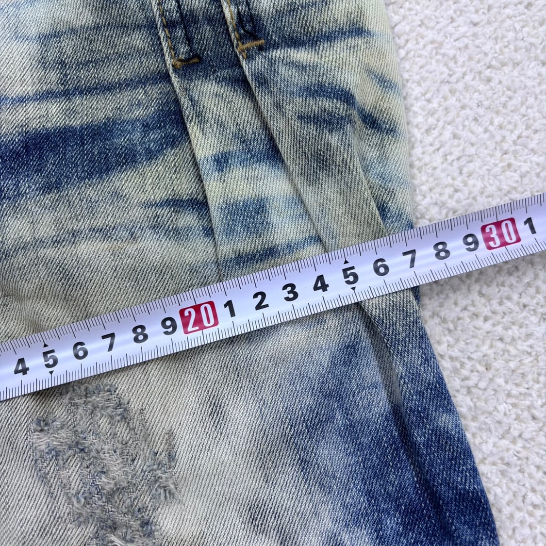 M 오짱데님 데님 반바지 0317E 상품이미지7