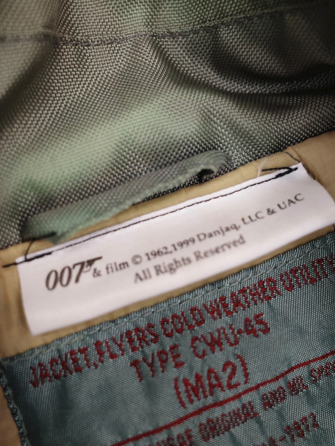 90‘s 007 무비 봄버 자켓 상품이미지9