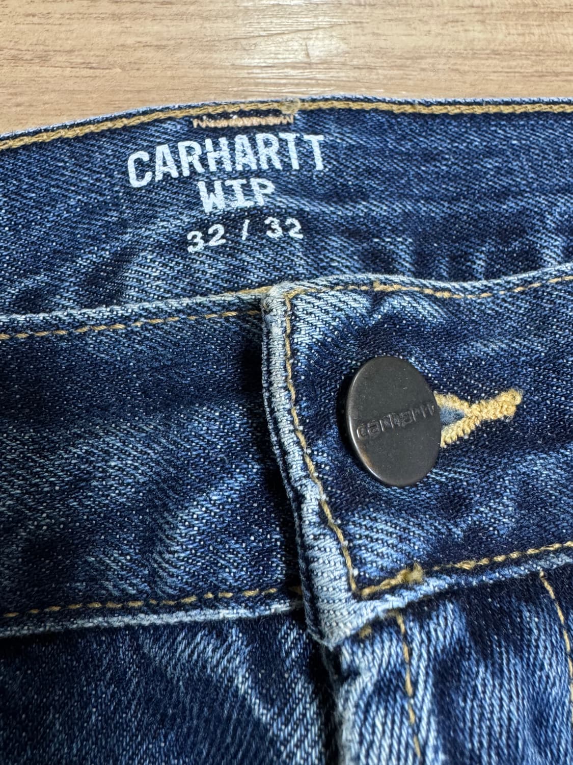 [32]칼하트wip 클론다이크 데님팬츠 상품이미지4