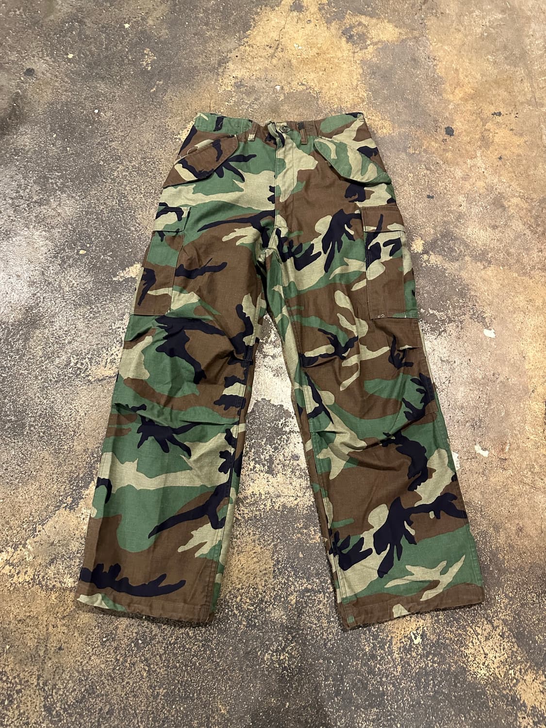 빈티지 80s M65 우드랜드 필드 팬츠 상품이미지1