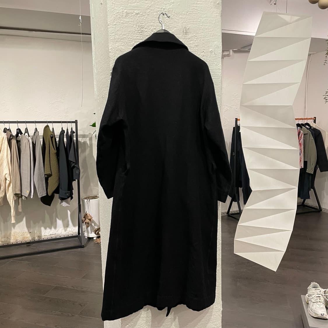  이세이미야케 맨 펠트 울 오버사이즈 코트 상품이미지5