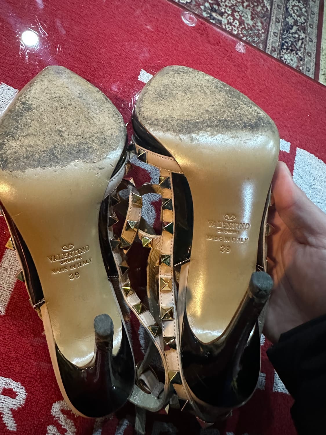 발렌티노.락스터드 펌프스39 상품이미지5